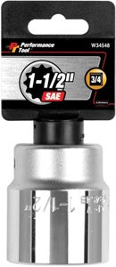 3/4" Dr 1-1/2" 12Pt Socket