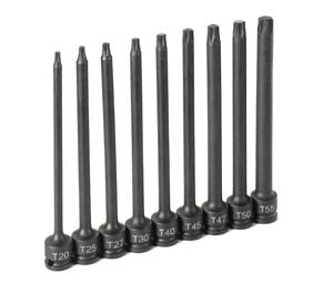3/8" Drive 9 Piece 6" Length