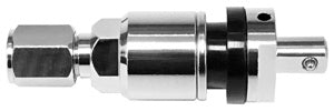 Chrome Metal Press-in Valve