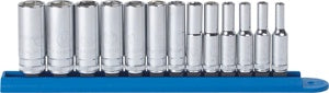GearWrench 13 Piece 1/4 Inch Drive 6 Point Deep Metric Socket Set