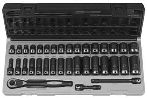 3/8" Drive 6 Point 35 Piece