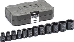 12 Pc. 1/2" Drive 6 Point SAE