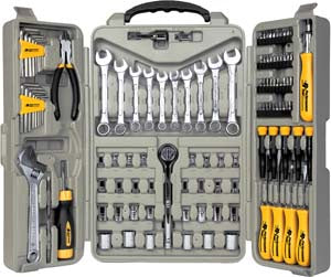 123 Pc Mechanics Tool Set