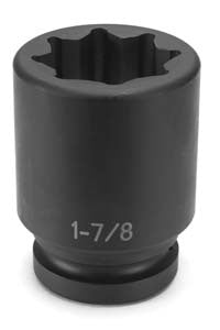 1" Drive x 1-7/8" Deep 8