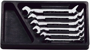 6 Piece Metric Open End Angle