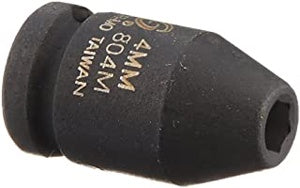 1/4" Dr. 4mm Impact Socket