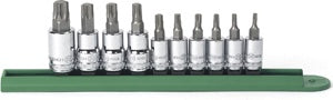 10 Piece 1/4" and 3/8" Dr.