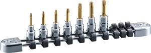 7 Piece 1/4" Drive Torx Socket