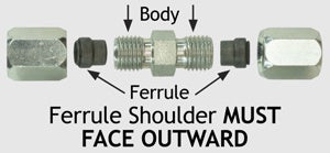 1/4" High Pressure Compression