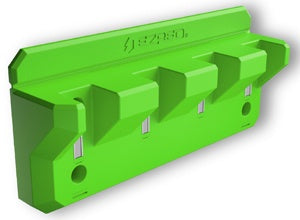 Green 4 Slot Flexible Magnetic