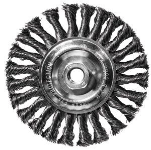 6" Knotted Wire Brush Wheel x