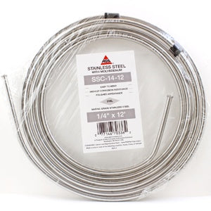 1/4" x 25' 316L marine-grade