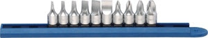 10-Pc 1/4" Drive Phillips and