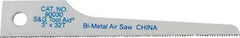 Tool Aid 3" Cobalt Recipricating, Air Saw Blades 18TPI