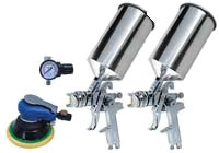 4pc Spray Gun & Sanding Kit