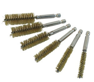 6 pc set of Twisted Brass Wire