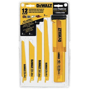 12 Pc Recip Blade Set Kit