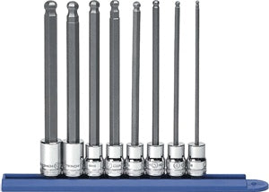 GearWrench 8PC 3/8" DRIVE METRIC BALL HEX BIT SOCKET SET