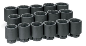 1" Drive 16 Piece Deep