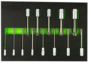 13 Piece 4" XZN Triple Square