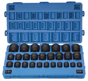3/4" Drive 29 Piece Shallow