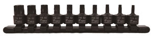 Astro Pneumatic 10PC 3/8" Drive Nano Impact Torx Bit Sockets