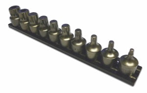 10 Piece 3/8" Drive Half Cut