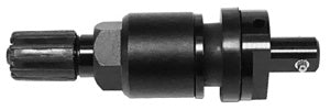 Black Metal Press-in Valve for