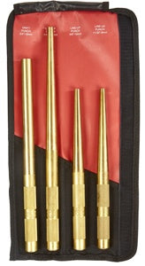 4 Piece Extra Long Brass Punch