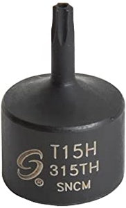 3/8" Dr. T15H Stubby Tamperprf