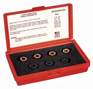 7 Piece Stud Thread Restoring