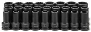1" Drive 26 Piece Deep Metric