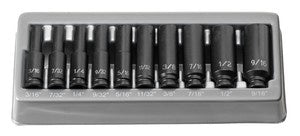 Grey Pneumatic 1/4" SURF.DR 10PC DP SET