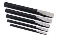 5 Piece Flat Chisel Set