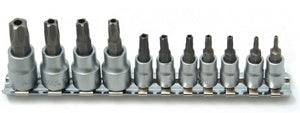 11 Pc 5 Point Tamperproof Torx