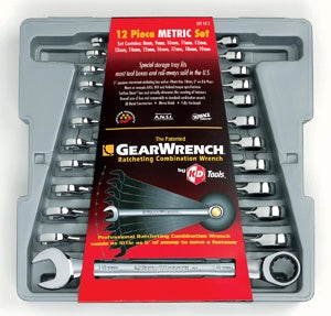 12 Piece Metric Ratcheting