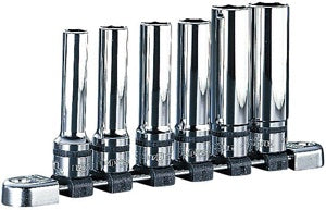 6 Piece 1/2" Drive Metric 6 Pt