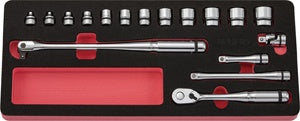 17 Piece 3/8" Drive Metric 6 - 2