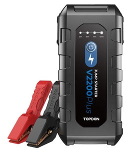 Topdon V2200Plus - 2-in-1 2200 Peak Amp Jump Starter & Battery/System Tester