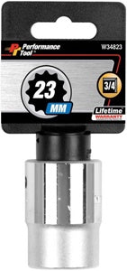 3/4" Dr 23mm 12pt Socket