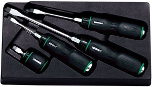 4 Piece Slotted Screwdriver