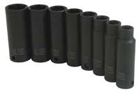 8 Piece 3/8" Drive Deep Impact - 1
