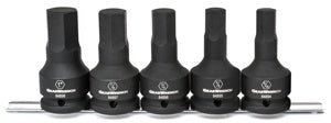 5 Pc. 3/4" Drive SAE Hex