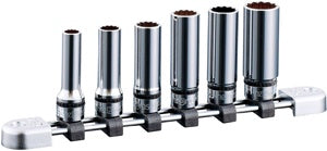 6 Piece 3/8" Drive Metric 12 - 1