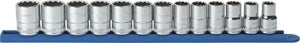 GearWrench 13 Piece 1/2 Inch Drive 12 Point Standard Metric Socket Set