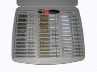 36 Piece Bore Brush Set w/