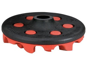 4" Red TRED Eraser Disc