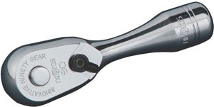 1/4" Drive 90-Tooth 3" Stubby