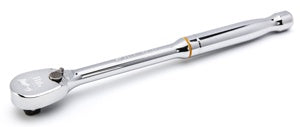 GearWrench 3/8" Drive 90-Tooth Compact Head Teardrop Ratchet 8"