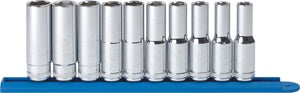 10 PC.1/2"DR. 6PT.Deep Metric